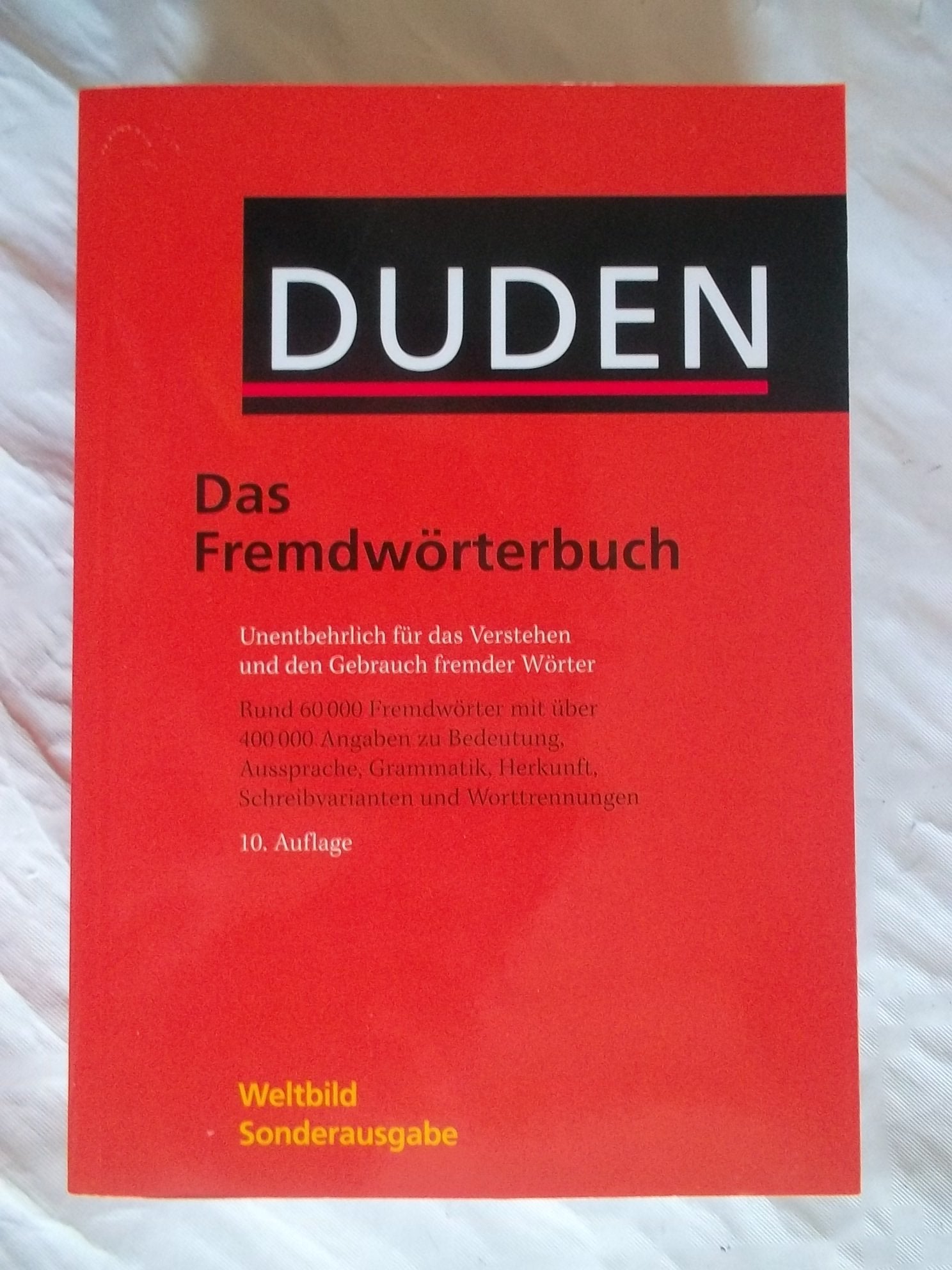 Duden - das Fremdwörterbuch 10. Auflage Books
