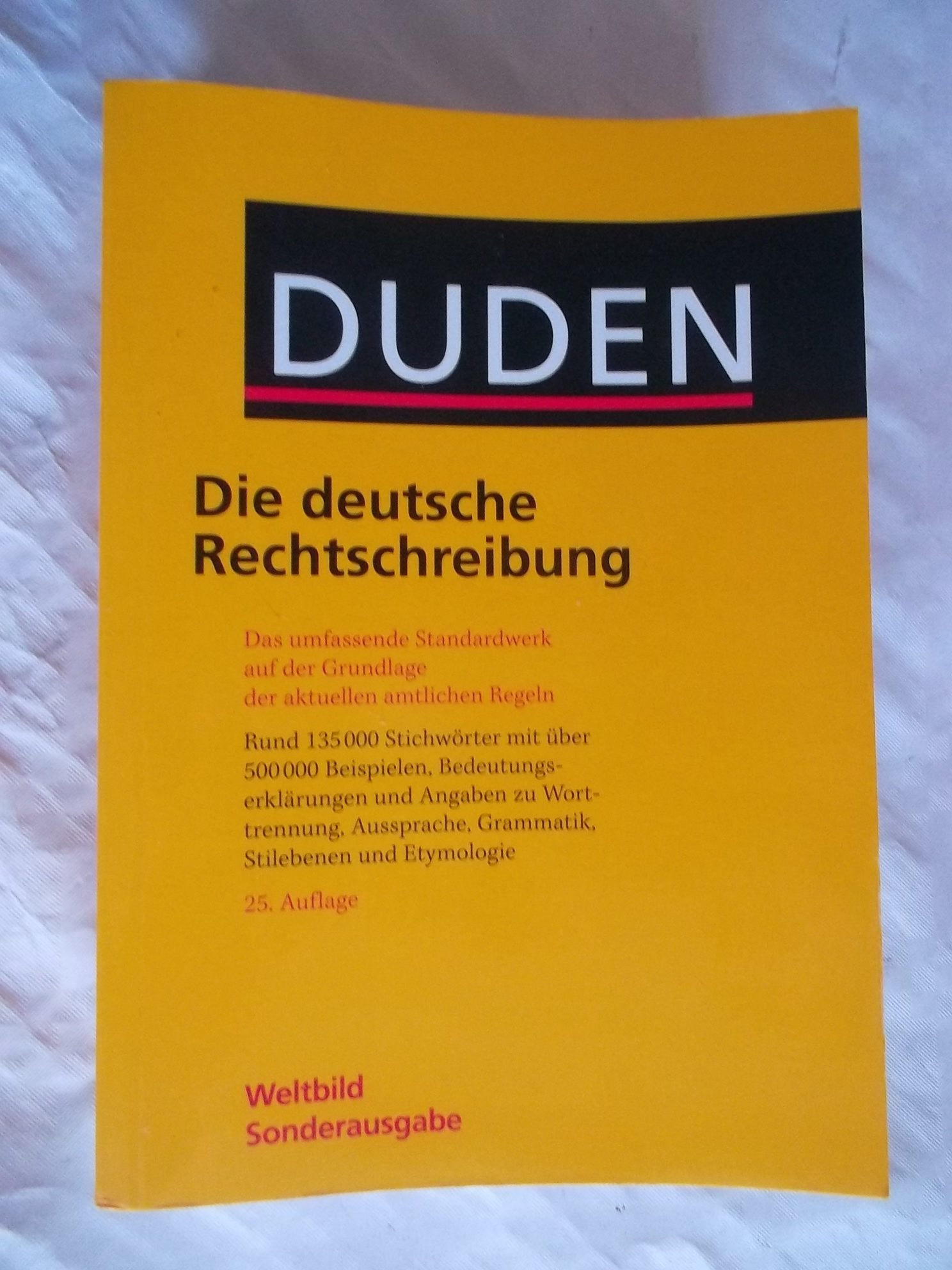 DUDEN - Die deutsche Rechtschreibung 26. Auflage Books
