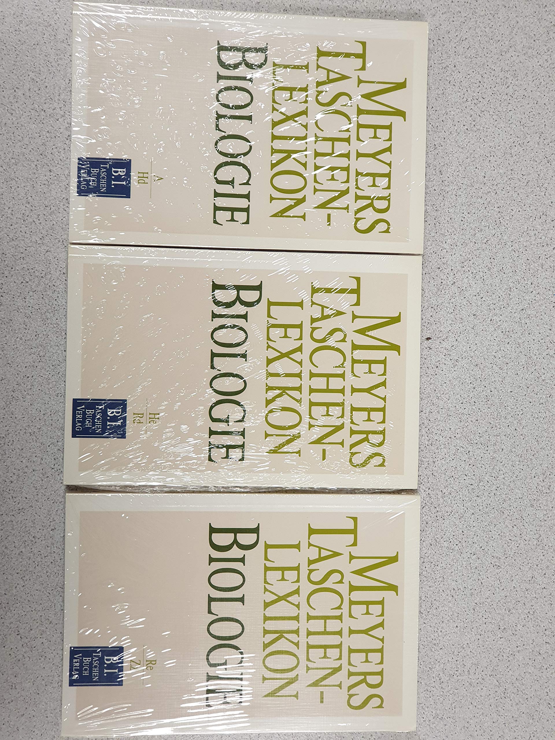 Meyers Taschenlexikon Biologie / Meyers Taschenlexikon Biologie: A - Hb Books