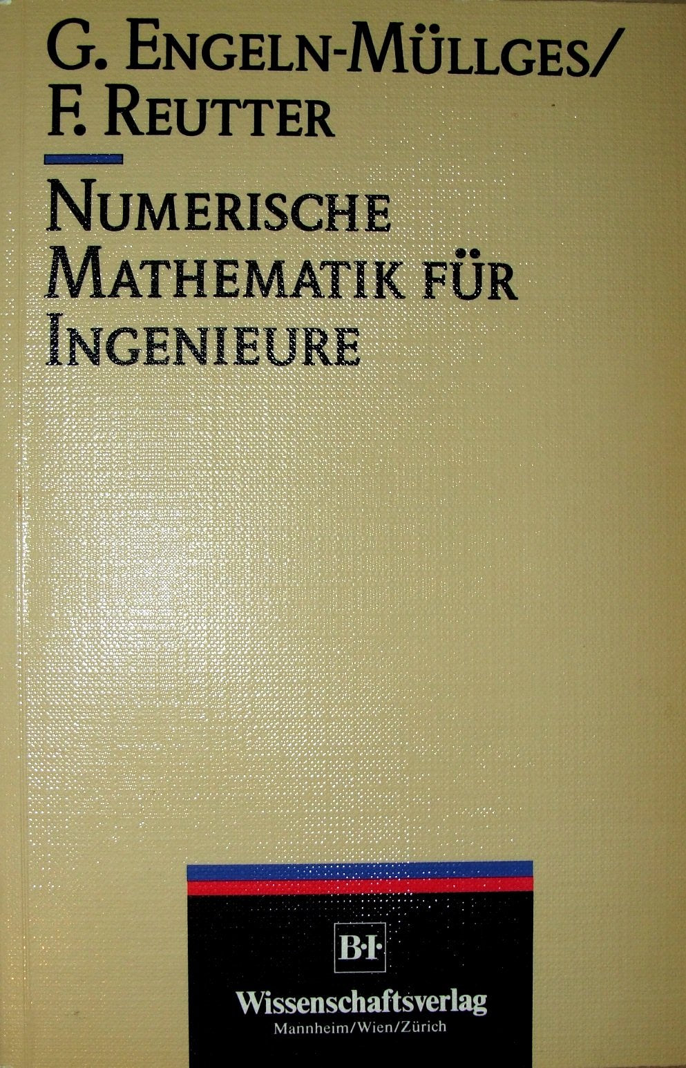 Numerische Mathematik für Ingenieure Mathematics