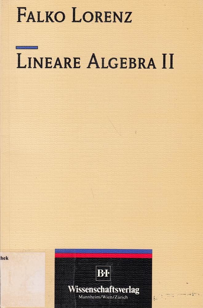Product Image: Lineare Algebra II