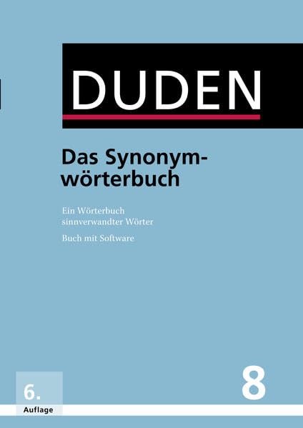 Product Image: Duden 8. Das Synonymwörterbuch
