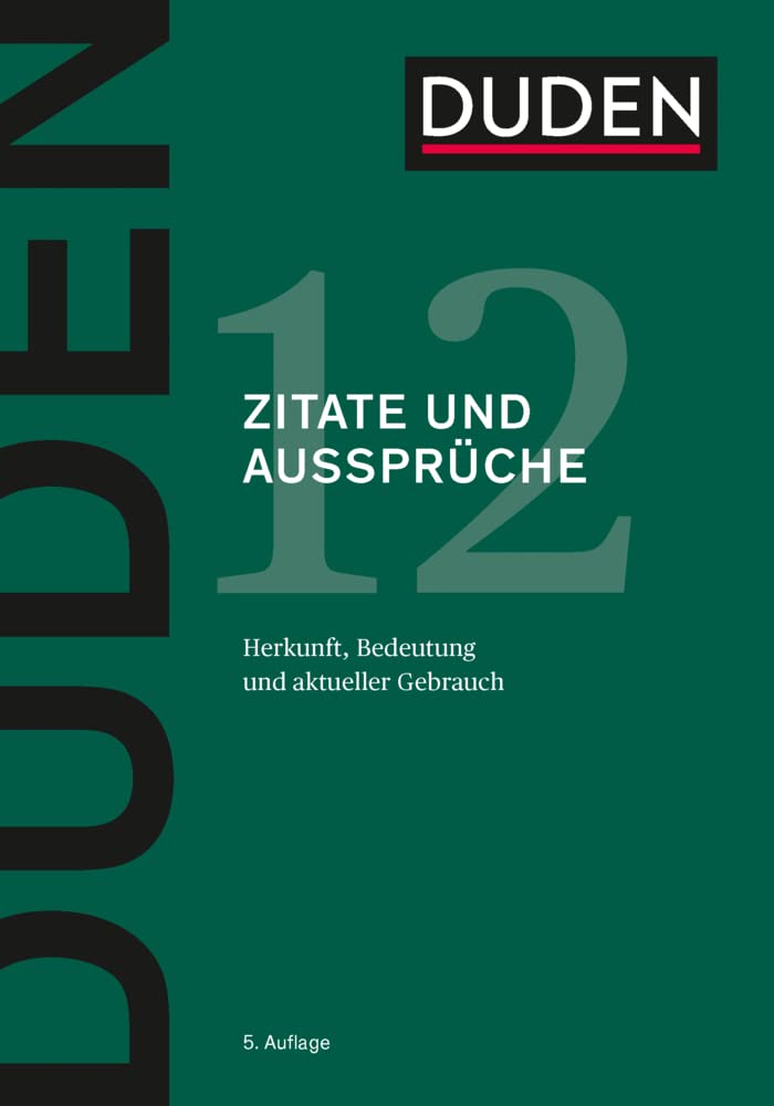 Duden - Zitate und Aussprüche General education