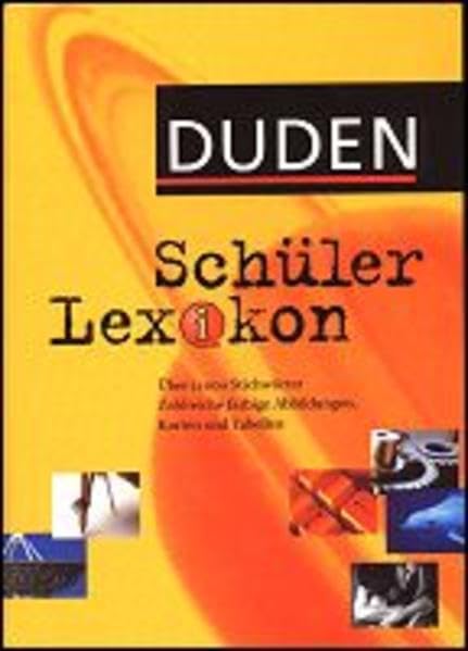 Duden Schülerlexikon: plus Referatemanager auf CD-ROM (Duden Kinder- und Jugendlexika) Reference Books