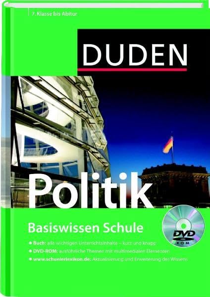 Politik: 7. Klasse bis Abitur (Basiswissen Schule) Reference Books