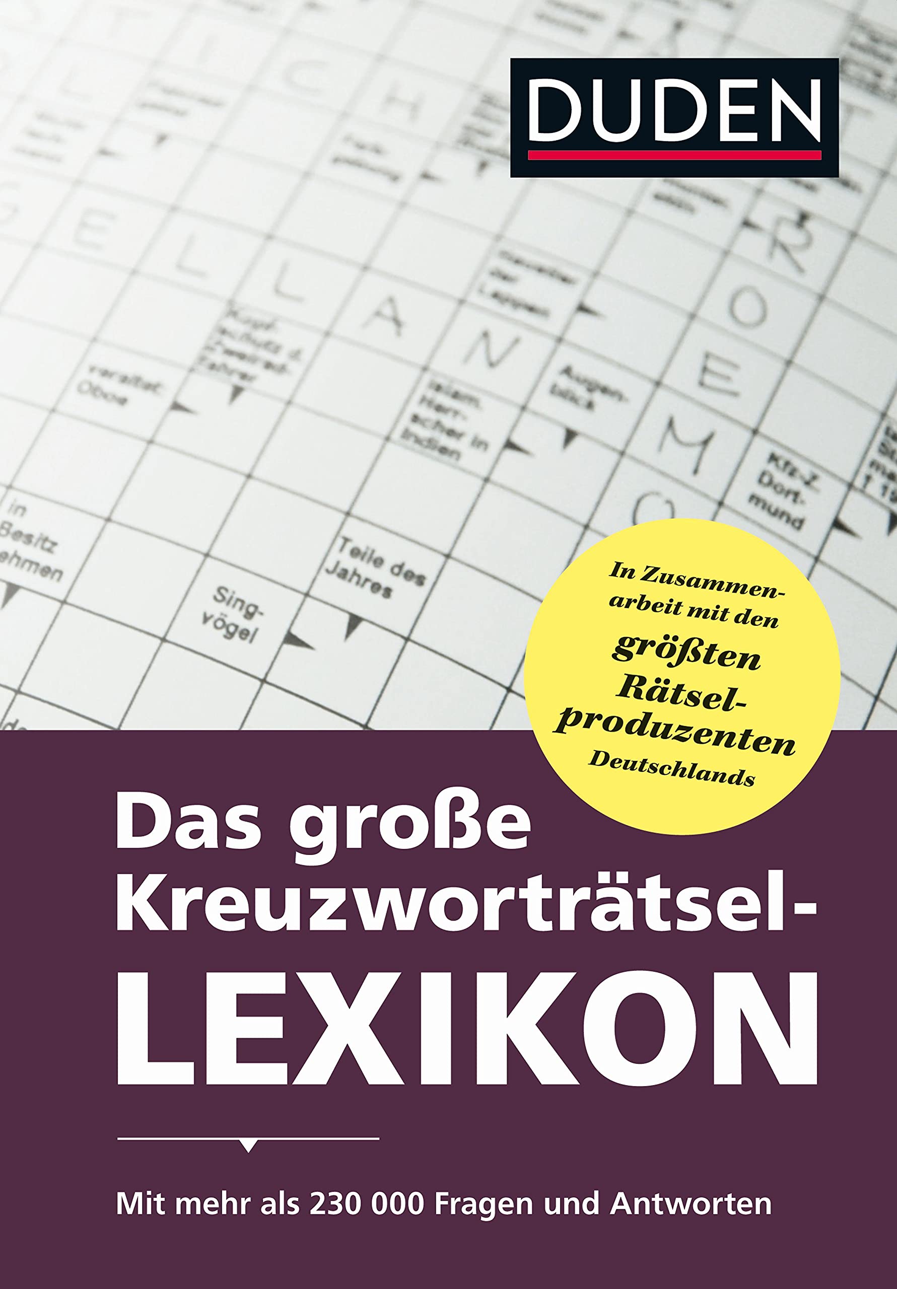 Das große Kreuzworträtsel-Lexikon Leisure & Fun