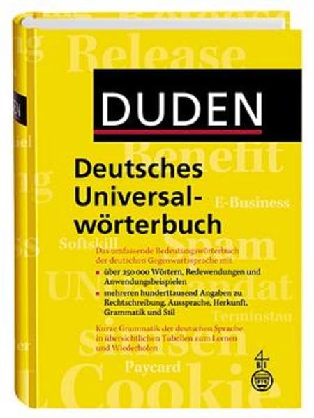 Duden - Deutsches Universalwörterbuch: Das umfassende Bedeutungswörterbuch der deutschen Gegenwartssprache General education