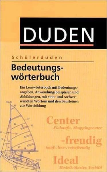 (Duden) Schülerduden, Bedeutungswörterbuch Reference Books