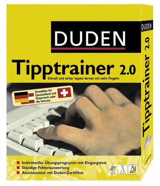 Duden - Tipptrainer 2.0 (PC+MAC+Linux) Hobbies & Leisure
