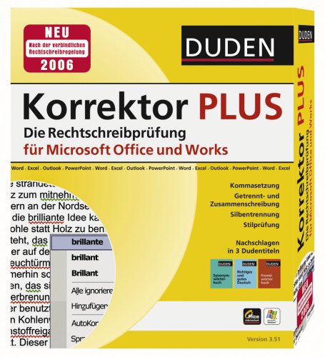 Product Image: Duden - Korrektor 3.51 PLUS