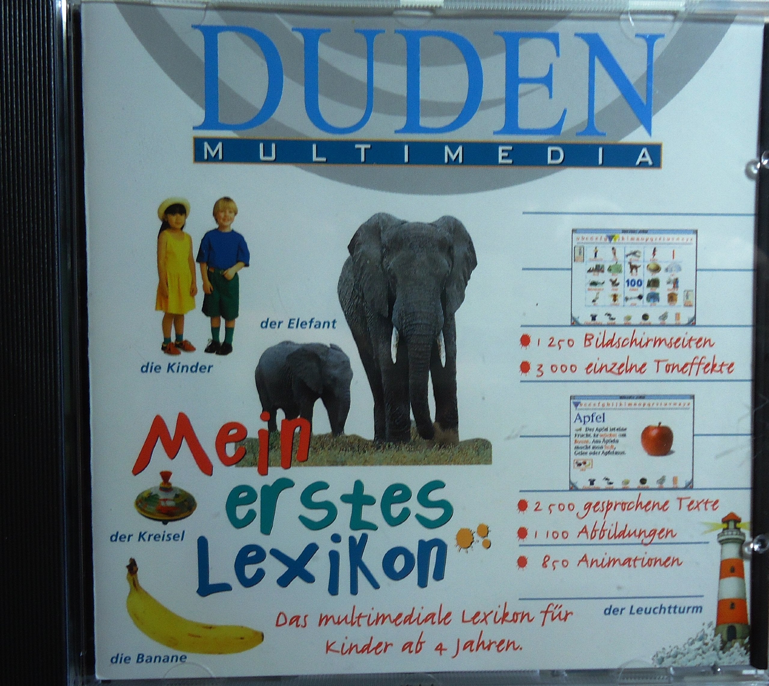Mein erstes Lexikon: Das multimediale Lexikon für Kinder ab 4 Jahren (Duden Multimedia) Books