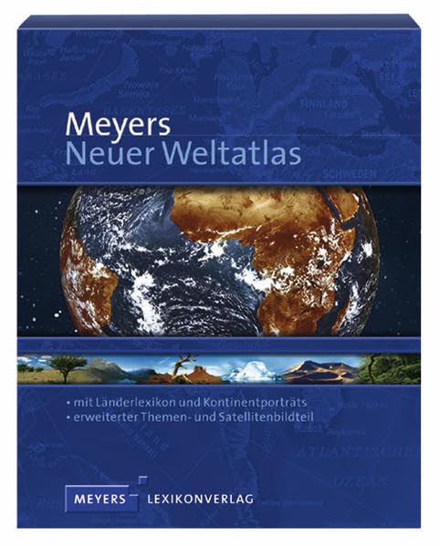 Meyers Neuer Weltatlas: Unser Planet in Karten, Fakten und Bildern (Meyers Atlanten) Leisure, Home & Garden