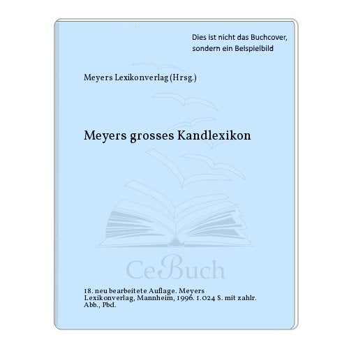 Meyers Grosses Handlexikon Reference Books