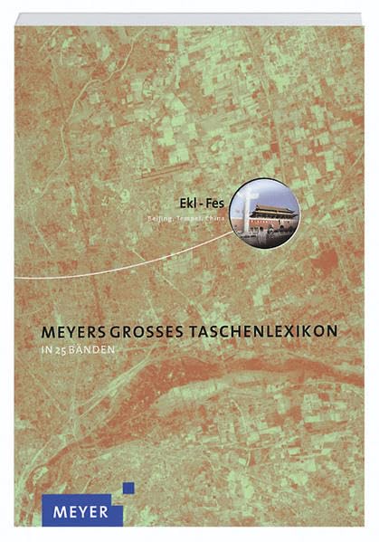 Meyers großes Taschenlexikon, 25 Bde. m. CD-ROM (Standardausg.), Bd.6, Ekl-Fes (Meyers Grosses Taschenlexikon in 25 Bänden) Reference Books