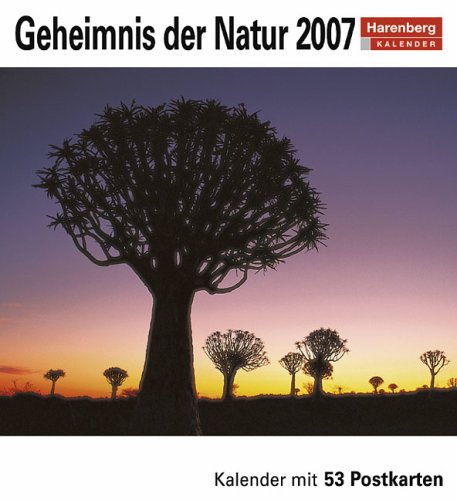 Harenberg Postkarten-Kalender Geheimnis der Natur 2007 Leisure, Home & Garden