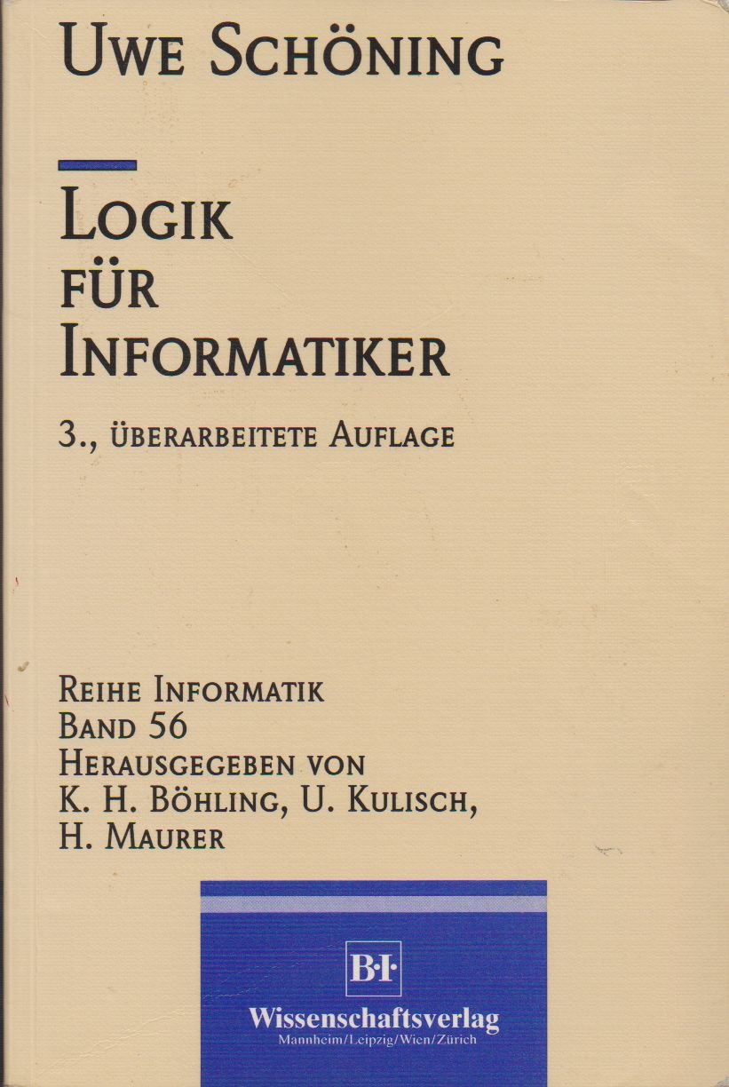 Product Image: Logik für Informatiker