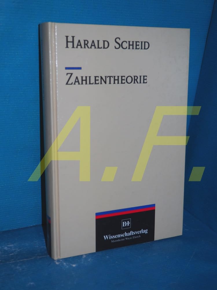Zahlentheorie Mathematics Books