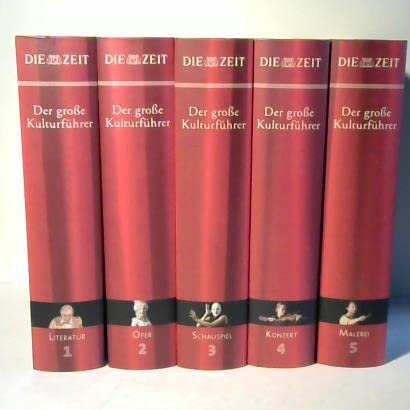 Der große Kulturführer. Literatur, Musik, Theater und Kunst mit dem Besten aus der ZEIT. Literatur. Romane und Erzählungen. 5 Bände Books