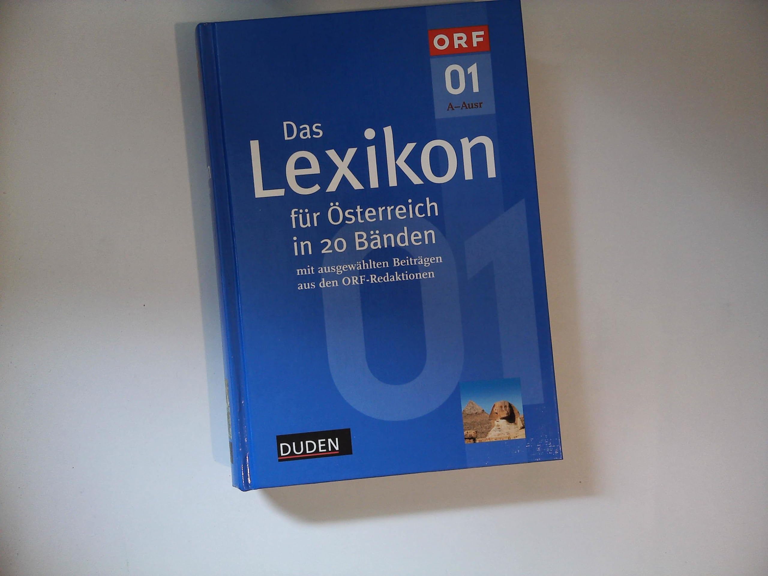 Das Lexikon für Österreich in 20 Bänden, Bd.1 : A-Ausr Reference Books