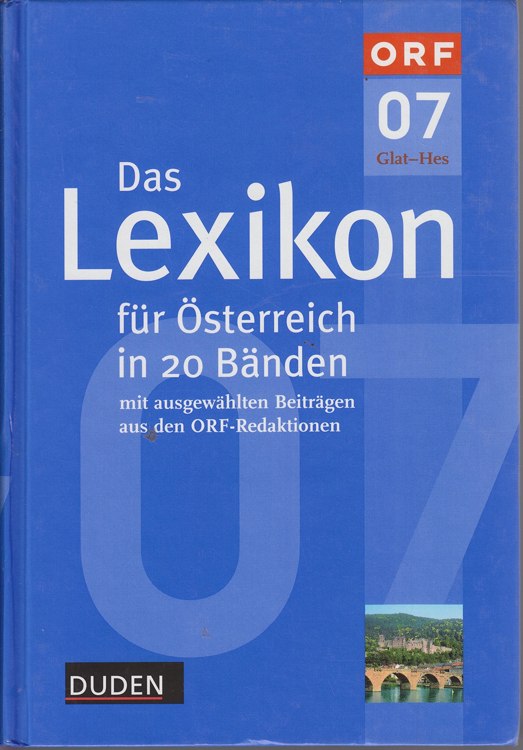 Das Lexikon für Österreich in 20 Bänden, Bd.7 : Glat-Hes Reference Books