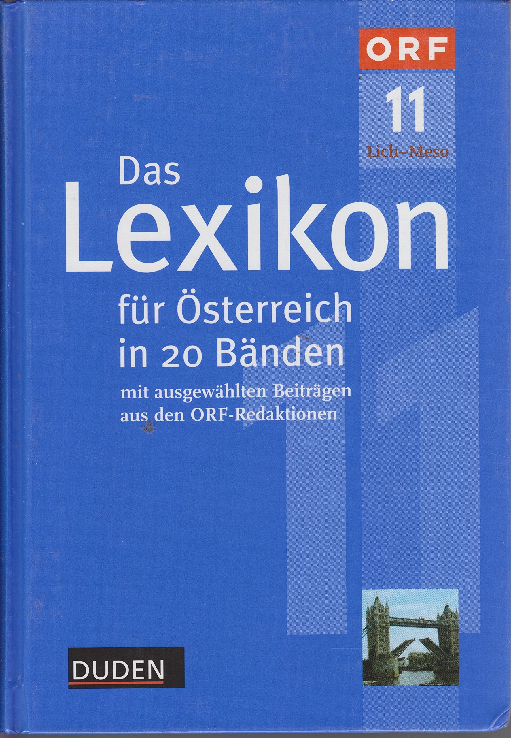 Das Lexikon für Österreich in 20 Bänden, Bd.11 : Lich-Meso Reference Books