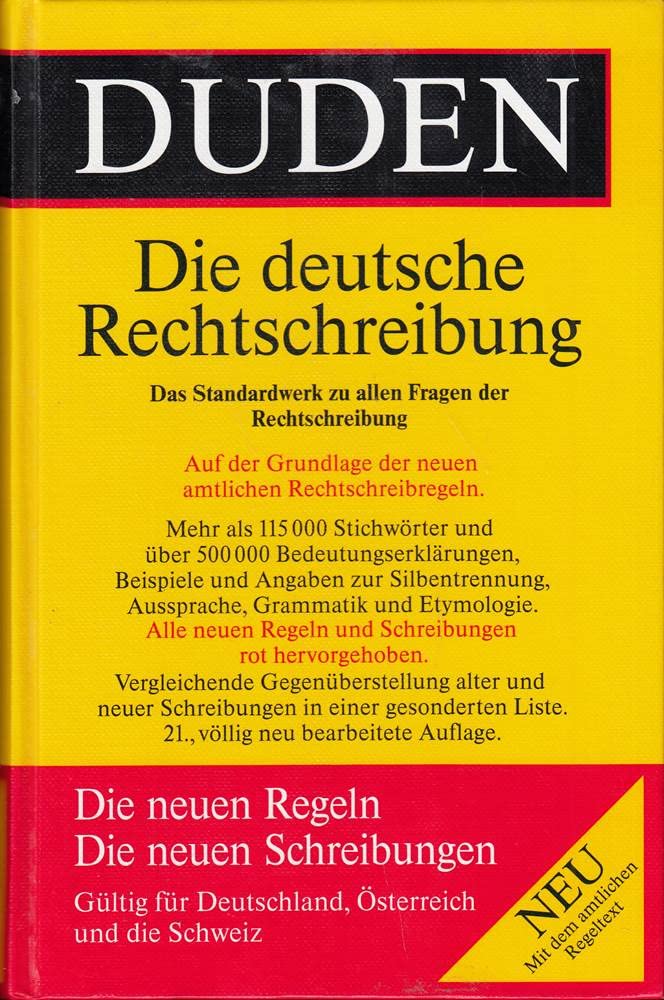 Duden, Band 1: Die Rechtschreibung. Maßgebend in allen Zweifelsfällen Education & Training