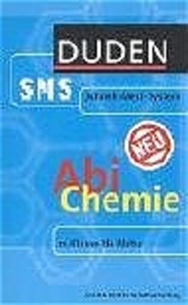 Abi Chemie (Duden SMS - Schnell-Merk-System) Reference Books