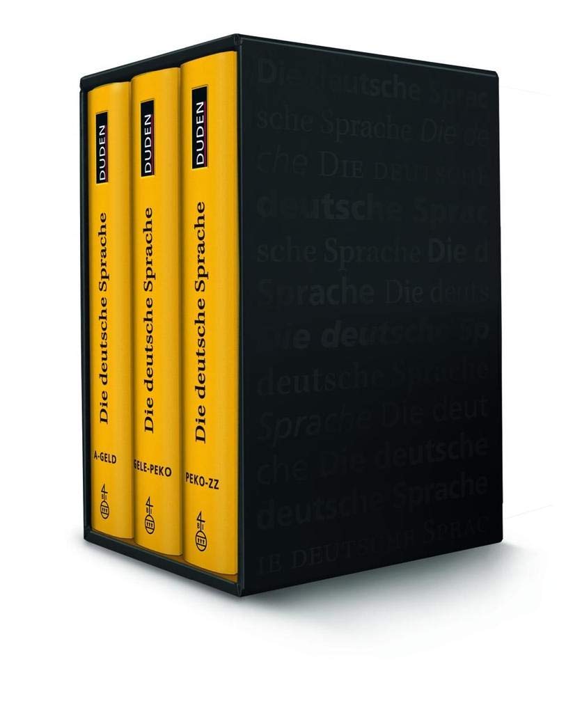 Duden - Die deutsche Sprache: Wörterbuch in drei Bänden General education