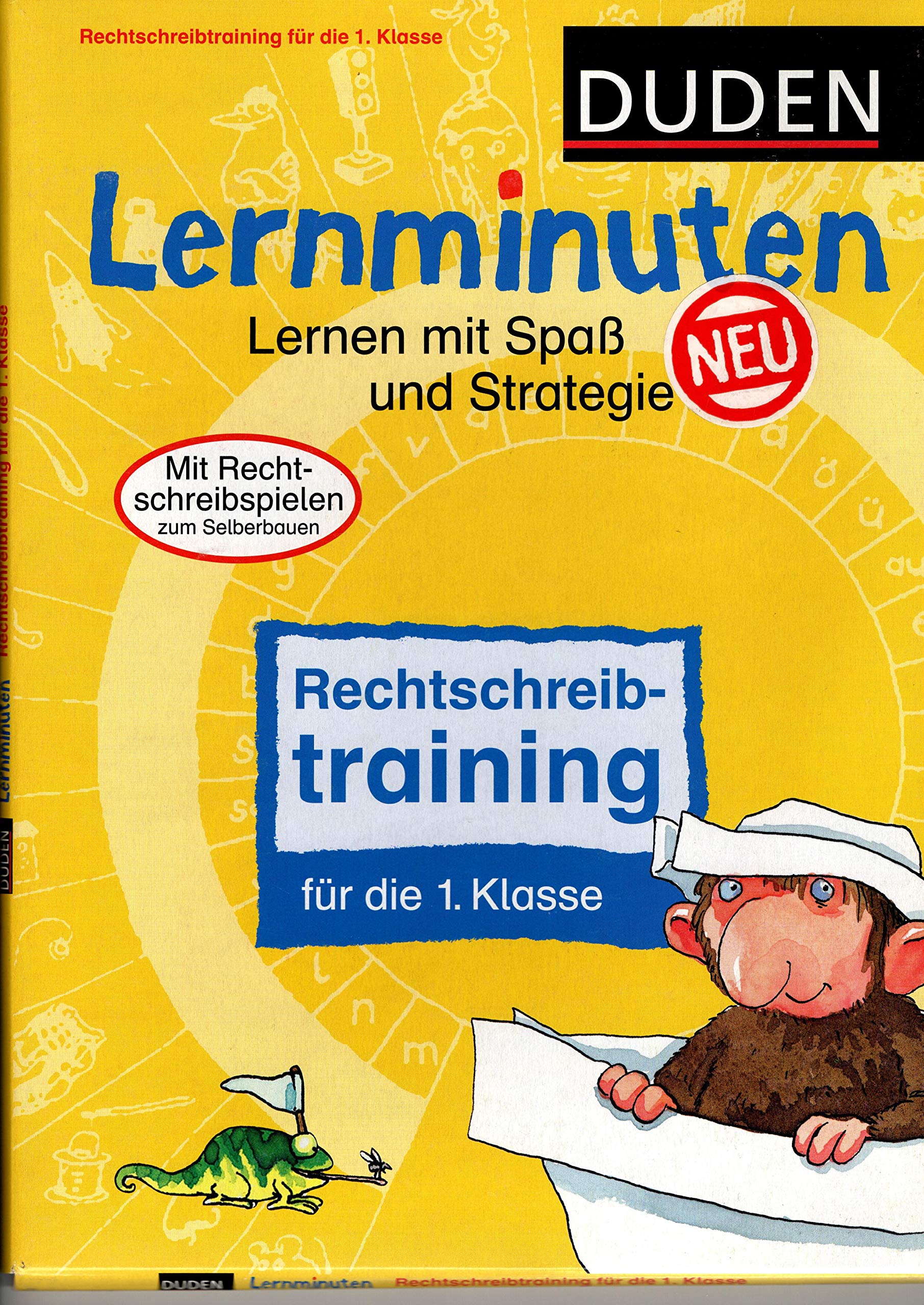 Duden Lernminuten, Rechtschreibtraining, neue Rechtschreibung, Für die 1. Klasse: Rechtschreibtraining für die 1. Klasse Reference Books