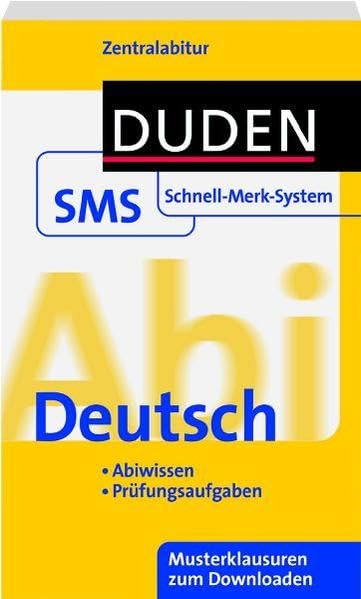 Product Image: Abi Deutsch (Duden SMS - Schnell-Merk-System)