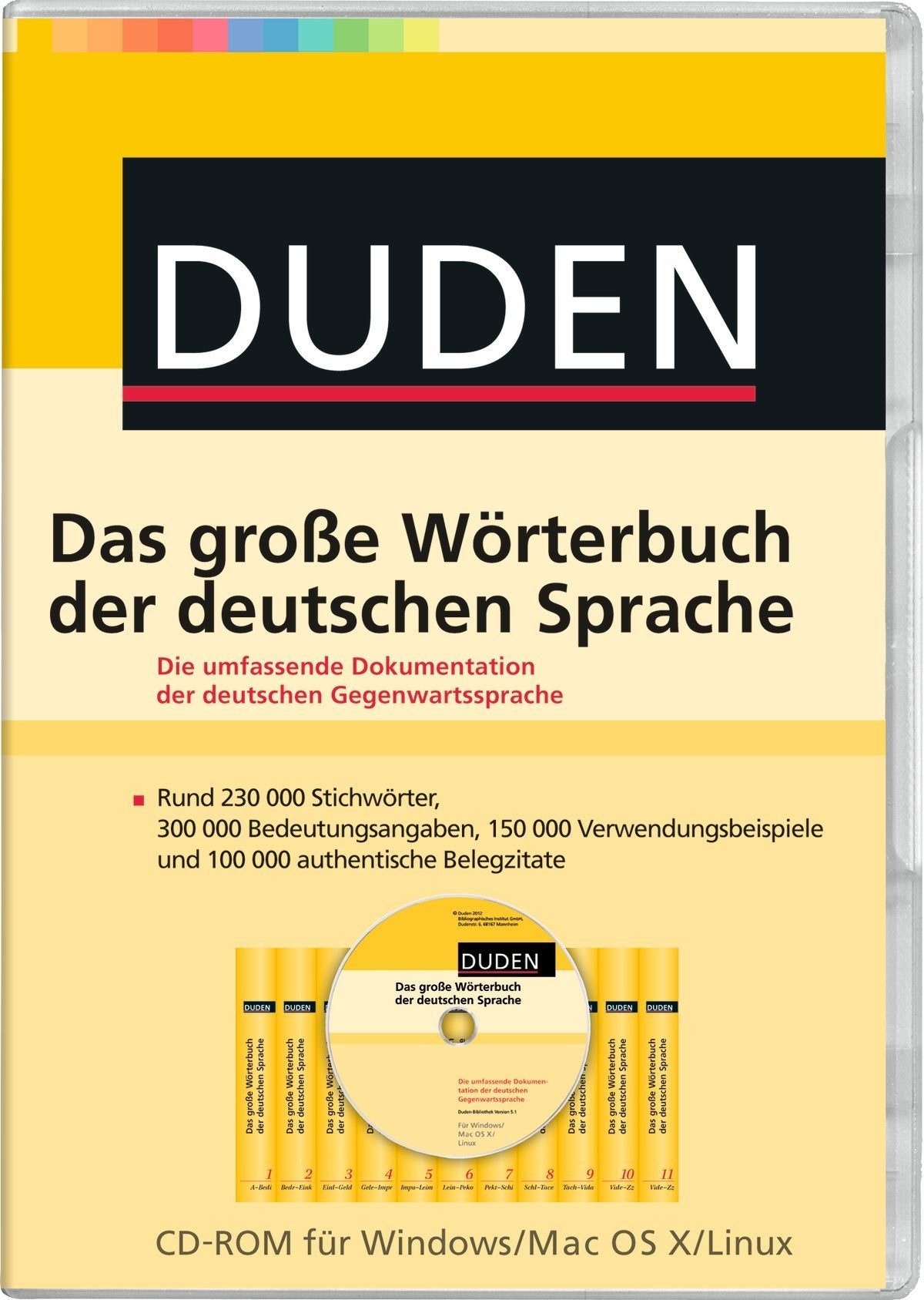 Duden – Das große Wörterbuch der deutschen Sprache: Die umfassende Dokumentation der deutschen Gegenwartssprache (Duden Bibliothek) Computer Science