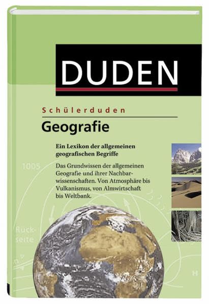 Geografie: Ein Lexikon der allgemeinen geografischen Begriffe (Schülerduden) Reference Books