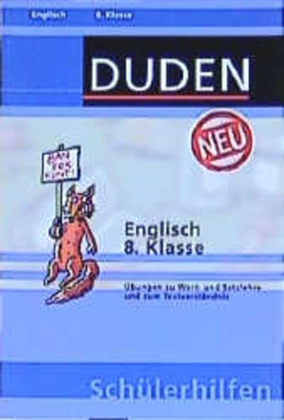 Duden Schülerhilfen, Englisch 8. Klasse: Übungen zu Wort- und Satzlehre und zum Textverständnis Foreign Languages ​​& Dictionaries