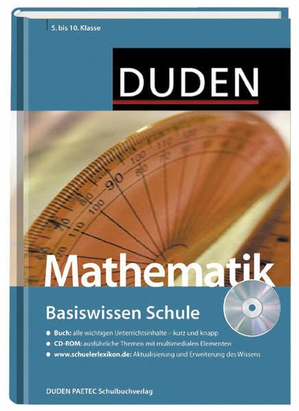 Basiswissen Schule – Mathematik 5. bis 10. Klasse: Das Standardwerk für Schüler Reference Books