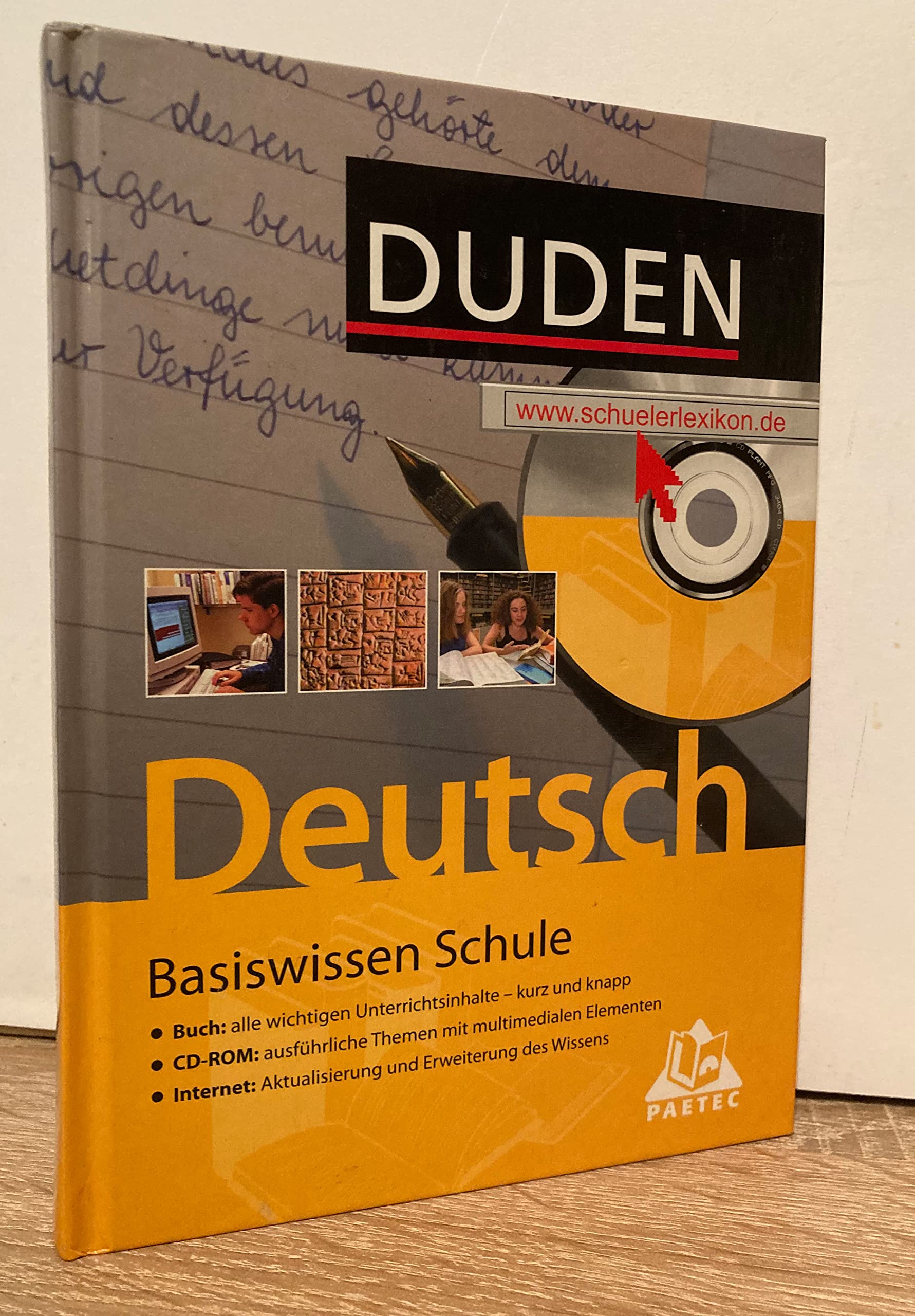 Duden Basiswissen Schule - Deutsch, m. CD-ROM: Das Standardwerk für Schüler Reference Books