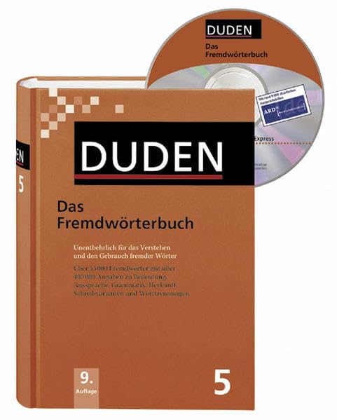 Duden - Fremdwörterbuch - Buch plus CD: Unentbehrlich für das Verstehen und den Gebrauch fremder Wörter General education
