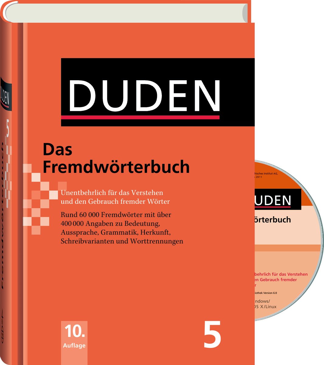 Das Fremdwörterbuch - Buch plus CD: Unentbehrlich für das Verstehen und den Gebrauch fremder Wörter (Duden - Deutsche Sprache in 12 Bänden) General education