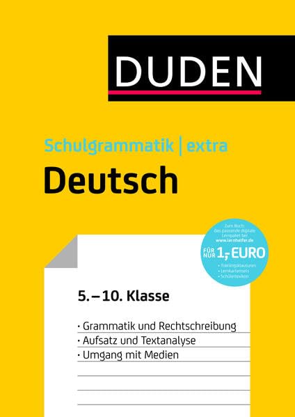 Product Image: Duden Schulgrammatik extra - Deutsch