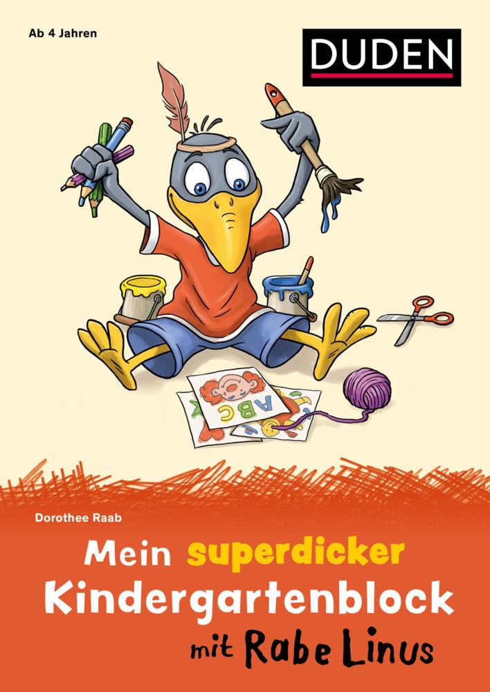 Mein superdicker Kindergartenblock mit Rabe Linus Non-fiction
