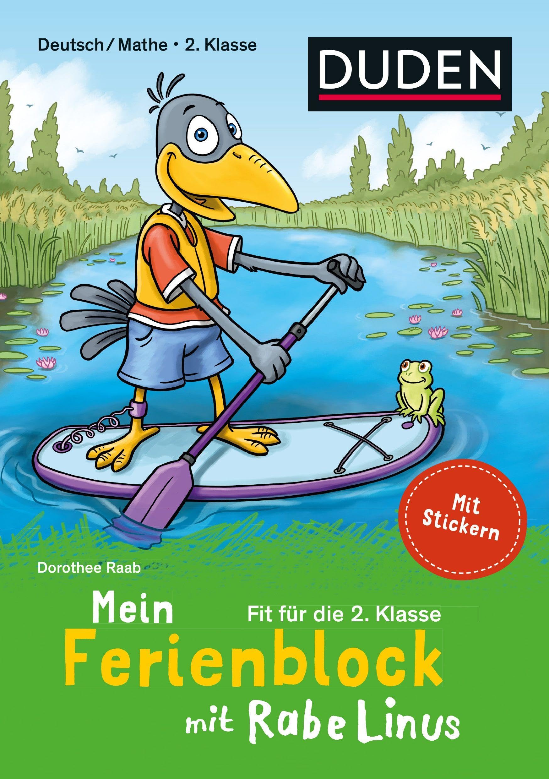 Mein Ferienblock mit Rabe Linus - Fit für die 2. Klasse Study Guides