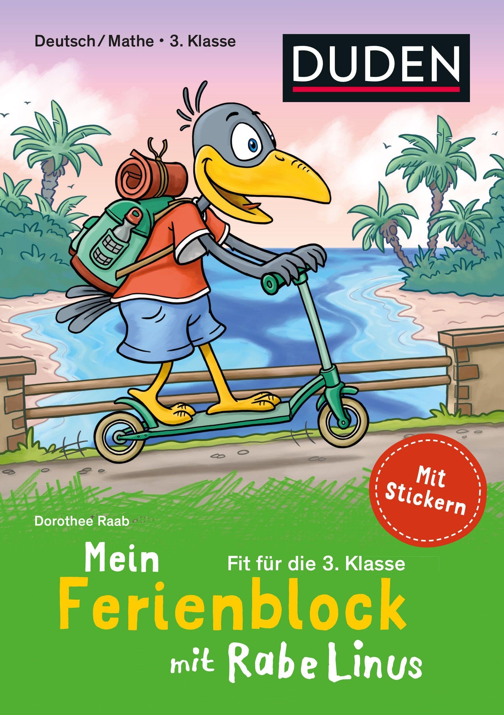 Mein Ferienblock mit Rabe Linus - Fit für die 3. Klasse Study Guides