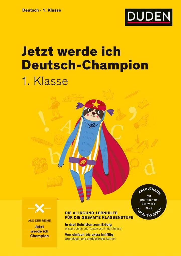 Jetzt werde ich Deutsch-Champion. Deutsch 1. Klasse Study Guides