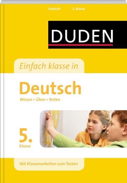 Einfach klasse in Deutsch 5. Klasse: Wissen - Üben - Testen Study Guides
