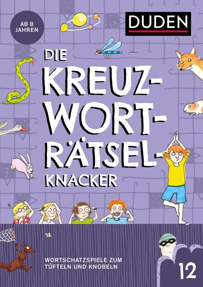 Kreuzworträtselknacker – ab 8 Jahren (Band 12): Wortschatzspiele zum Tüfteln und Knobeln Non-fiction