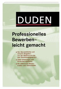 Product Image: Duden Professionelles Bewerben leicht