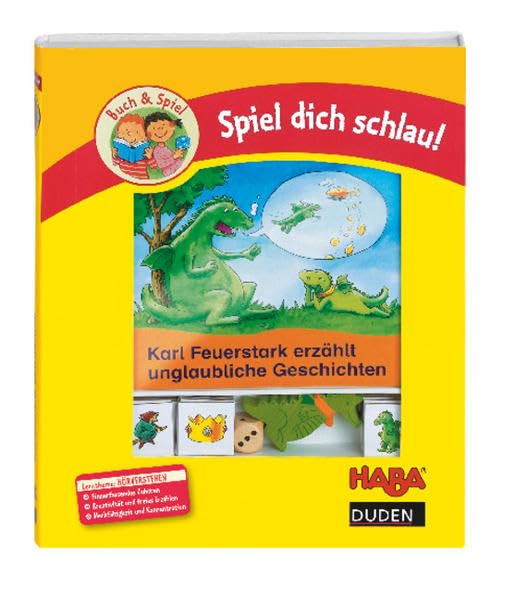 Karl Feuerstark erzählt unglaubliche Geschichten: Lernthema: Hörverstehen (Duden - Haba Spiel dich schlau!) Non-fiction