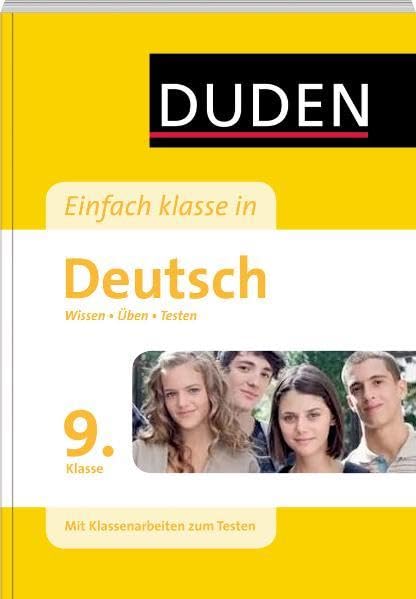 Einfach klasse in Deutsch 9. Klasse: Wissen - Üben - Testen Study Guides