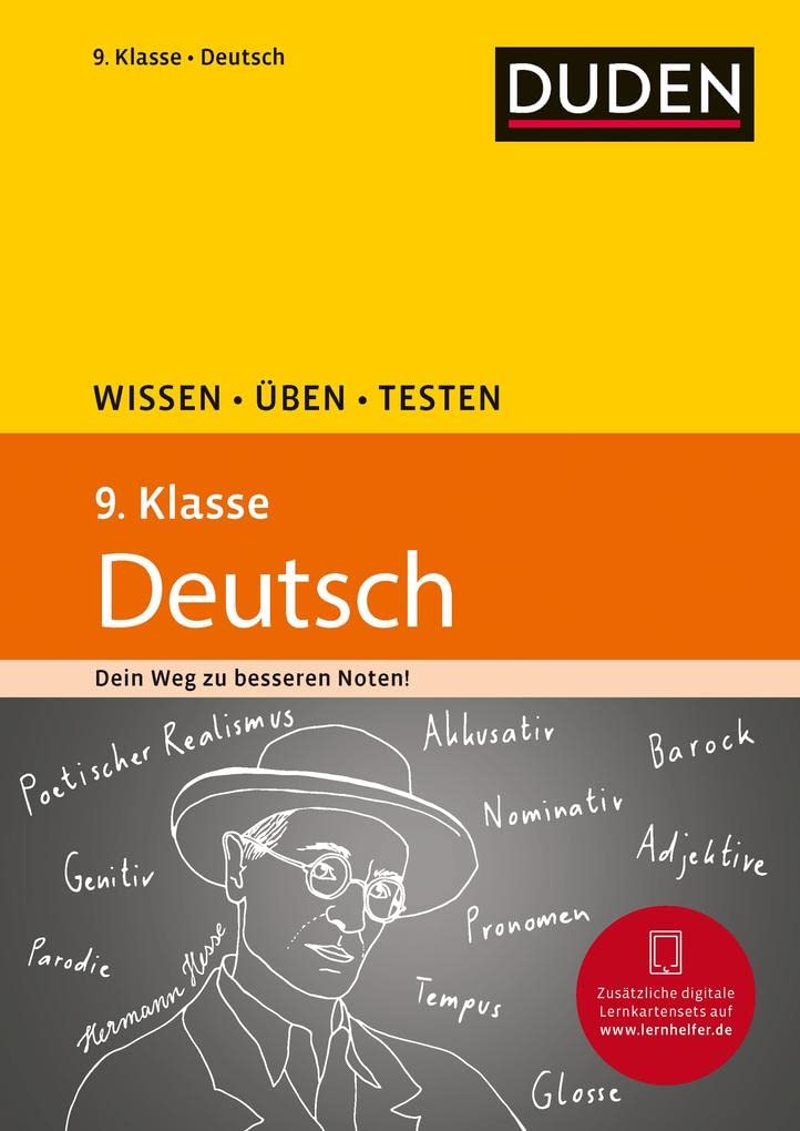 Wissen - Üben - Testen: Deutsch 9. Klasse Study Guides