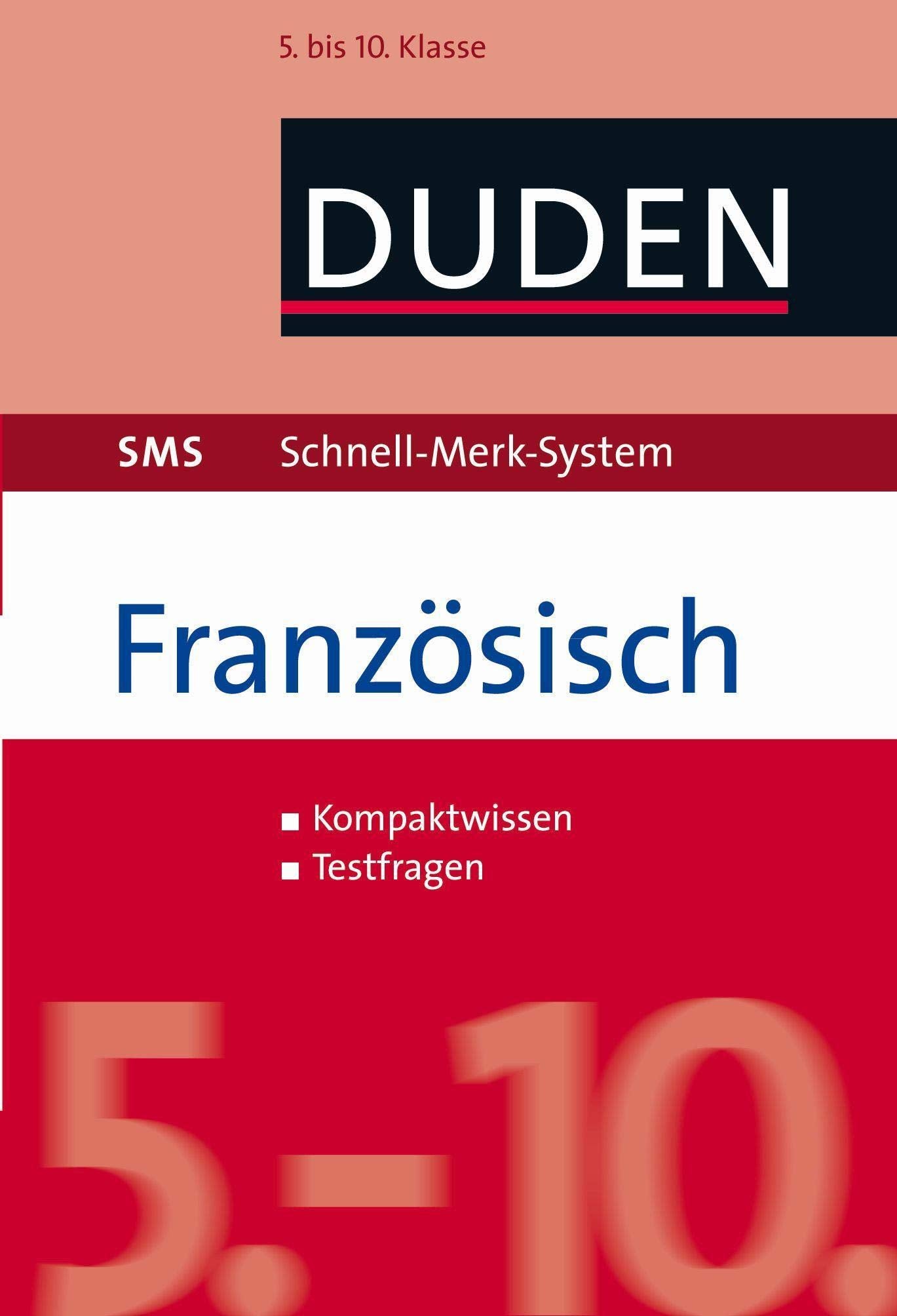 SMS Französisch - 5.-10. Klasse Foreign Languages ​​& Dictionaries