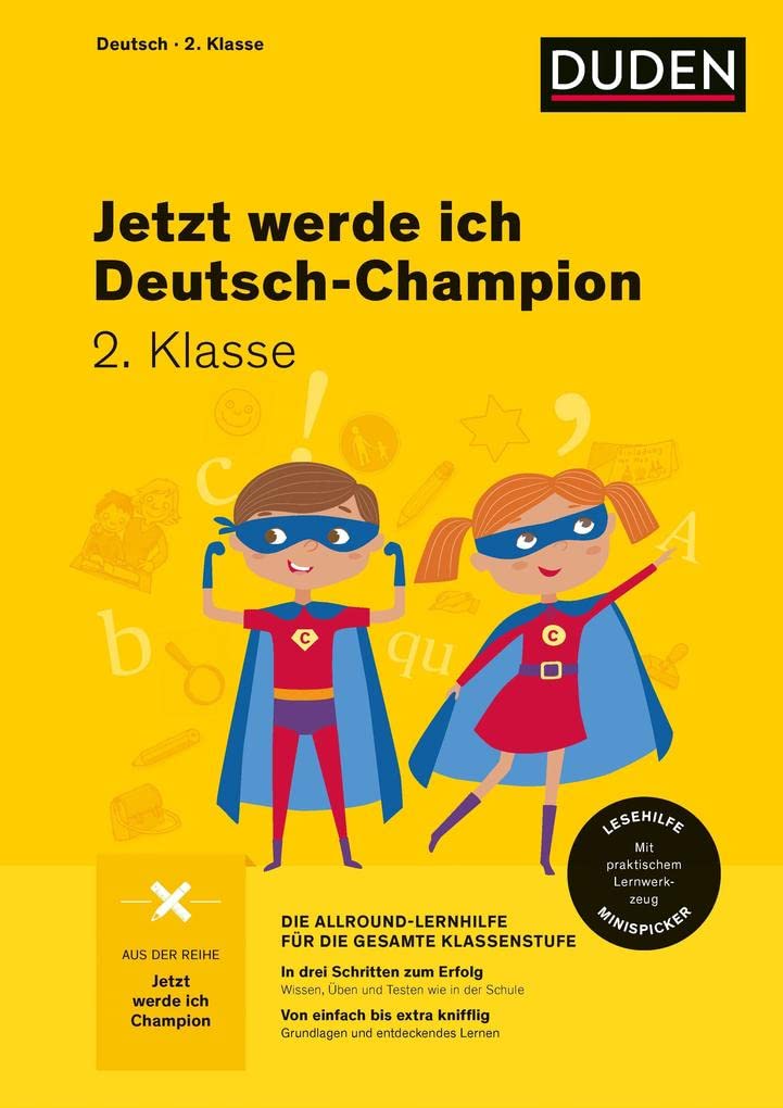 Jetzt werde ich Deutschchampion. Deutsch 2. Klasse Study Guides